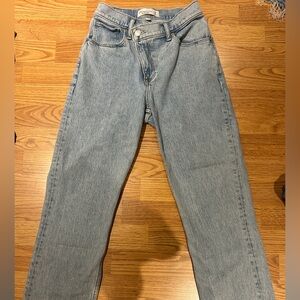 Abercrombie & Fitch Light Blue Straight Jeans